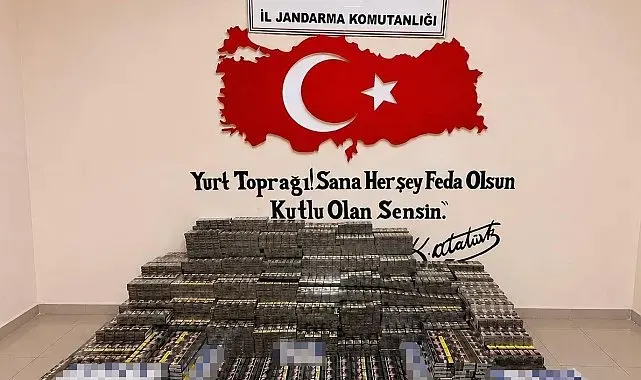 Mardin'de 5 milyon lira değerinde kaçak tütün mamulleri ele geçirildi