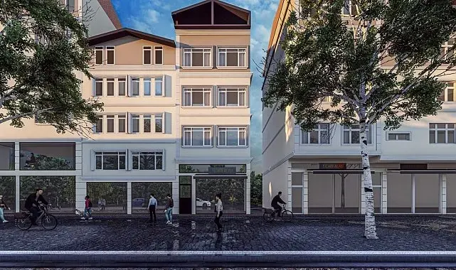 Ordu'da binaların cephesi değişiyor