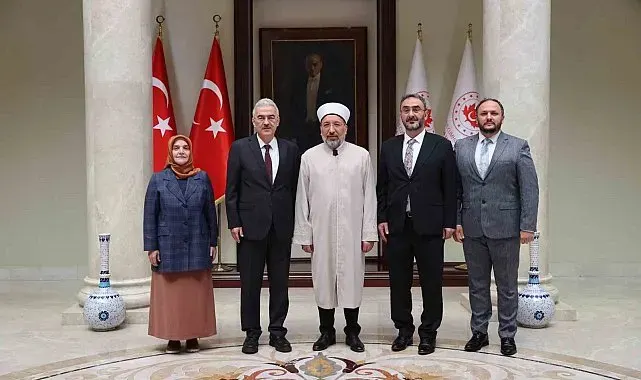 Diyanet İşleri Başkanı Arpaguş'tan Bursa Valiliği'ne ziyaret