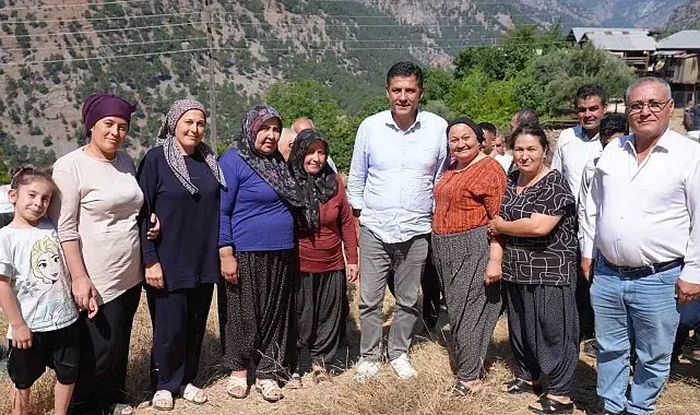 Başkan Atlı, kırsal mahallede vatandaşlarla buluştu
