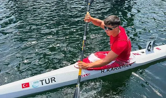 Köyceğizli kanocu Karahan, Dünya Şampiyonası'nda bir ilki başardı