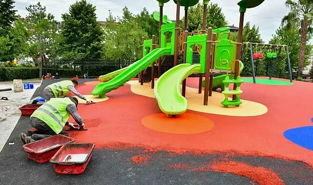 Esenyurt'ta işgal altındaki alan çocuk parkına dönüştürüldü