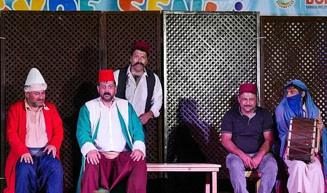 Tarsus'ta çocuklar köy şenliğinde buluştu