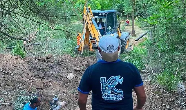 Bilecik'te bir köyün su sorunu çözüldü
