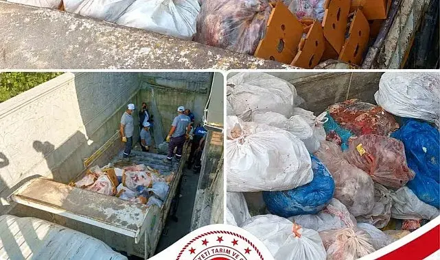 Sakarya'da bir işletmede 5 buçuk ton etiketsiz et ele geçirildi