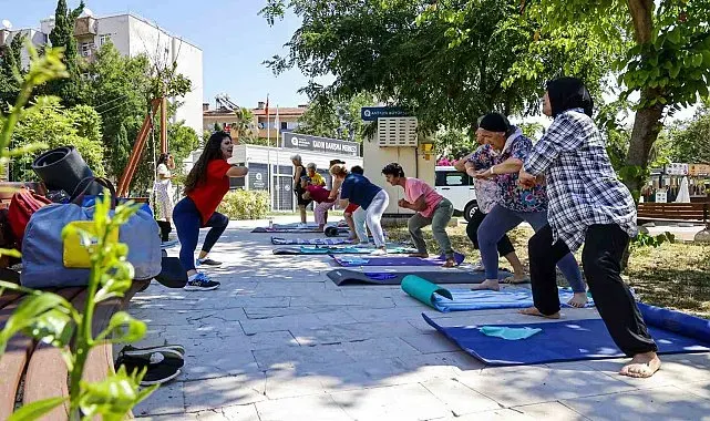 Kadın Danışma Merkezi'nde sabah sporu
