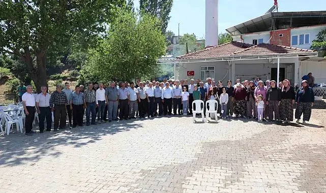 Başkan Tetik, mahalle sakinleri ile bir araya geldi