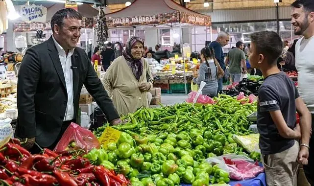 Vali Sözer esnafın ve vatandaşın nabzını tuttu