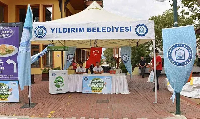 Yıldırım'da emektar kitaplar nakite dönüşüyor