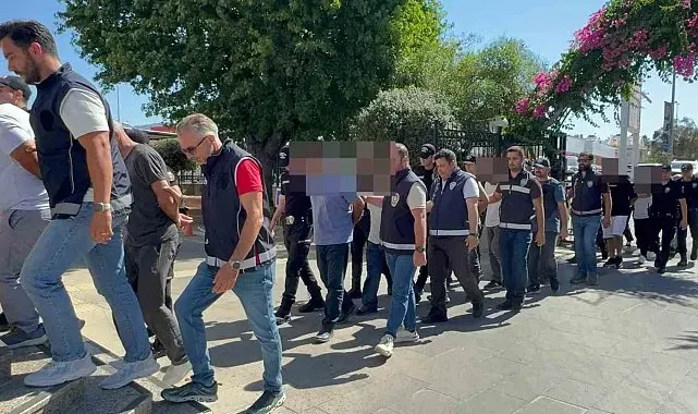 Fethiye'deki göçmen kaçakçılığı operasyonunda 9 tutuklama