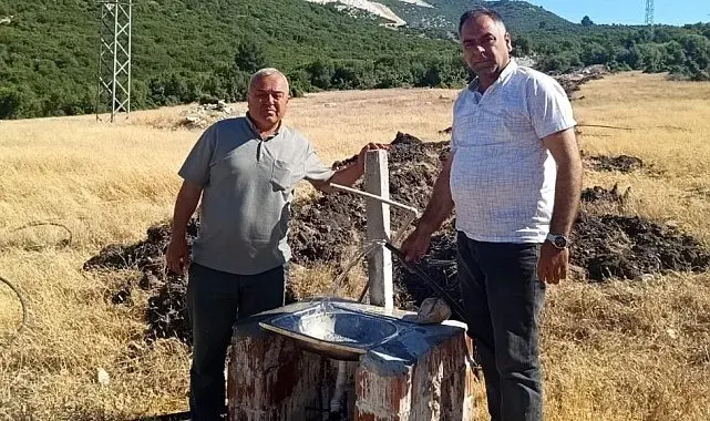 Susuz çeşmeler yıllar sonra yeniden aktı