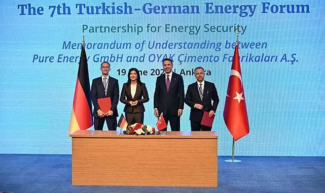 OYAK Çimento ve Pure Energy'den sürdürülebilir gelecek için stratejik ortaklık