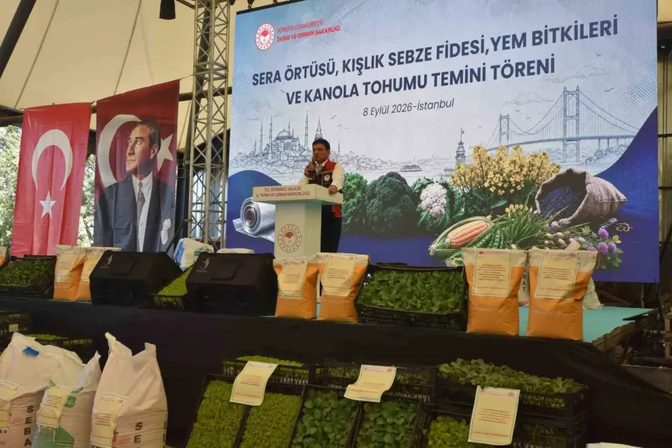 İstanbul İl Tarım ve Orman Müdürü Parıldar: "İstanbul’da 4 bin 500 çiftçiye destek verildi"