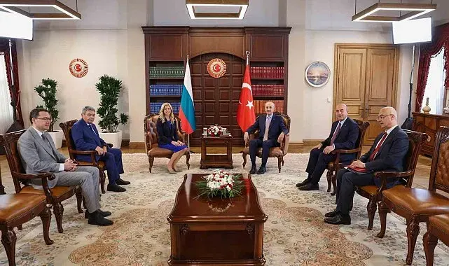 TBMM Başkanı Kurtulmuş, Bulgaristan Ulusal Meclisi Başkanı Dotsova ile görüştü