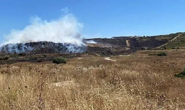 Çeşme'deki yangın kontrol altında