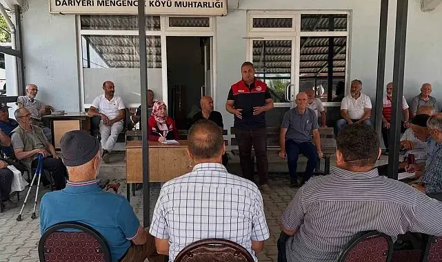Çiftçilere tarımsal bilgilendirme