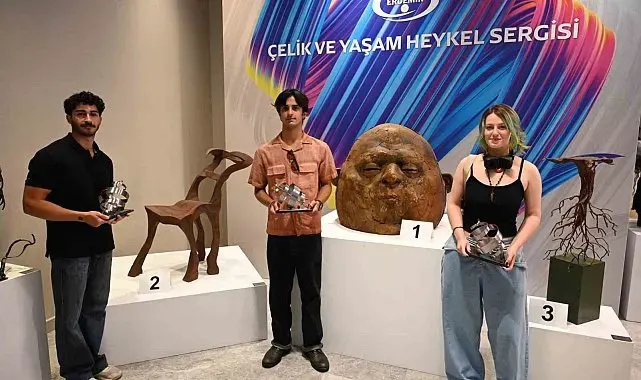Erdemir, çeliği sanatla buluşturan genç yetenekleri ödüllendirdi