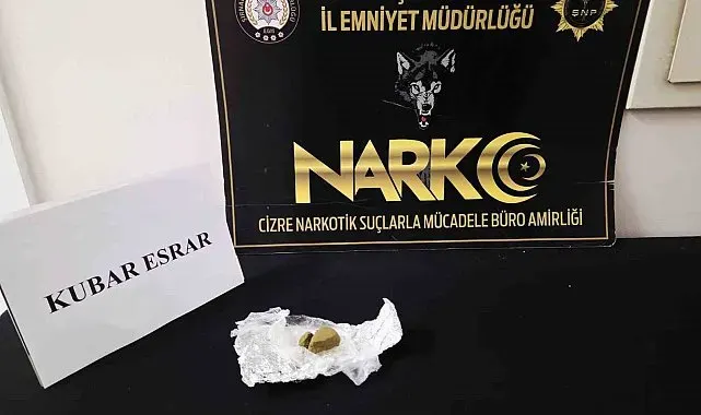 Şırnak'ta narkotik ve asayiş operasyonları