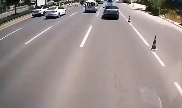 Ankara'da 1 kişinin öldüğü otobüs kazasının görüntüleri ortaya çıktı