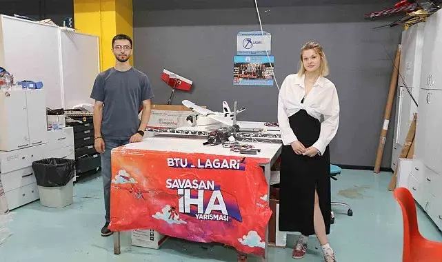 Bursalı öğrenciler, İHA yarışmasında dünya üçüncüsü oldu