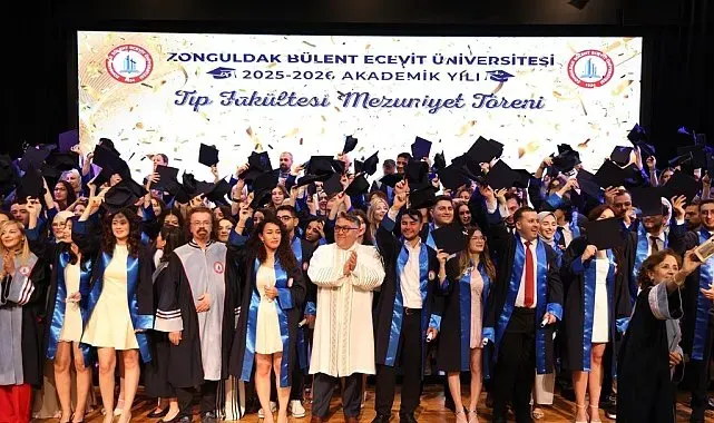 BEUN'da genç doktorlar meslek hayatına uğurlandı