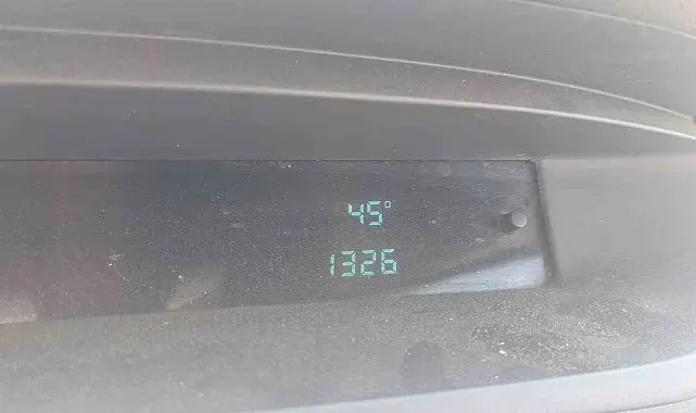 Muğla'da termometreler 45 dereceyi gördü