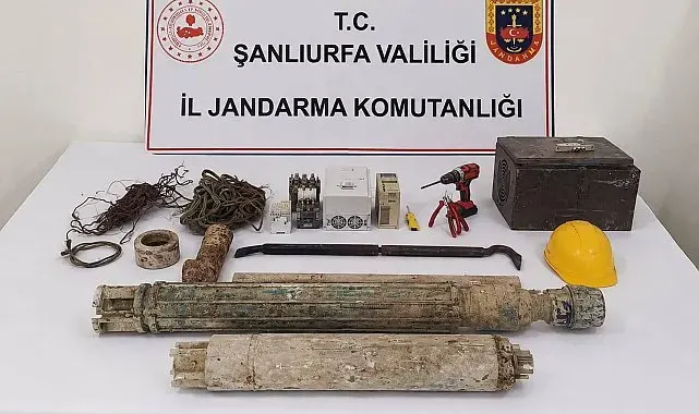 Dalgıç pompası hırsızları yakalandı