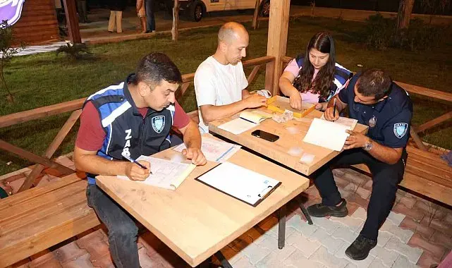 Aksu'da zabıta ekiplerinden dilenci denetimi