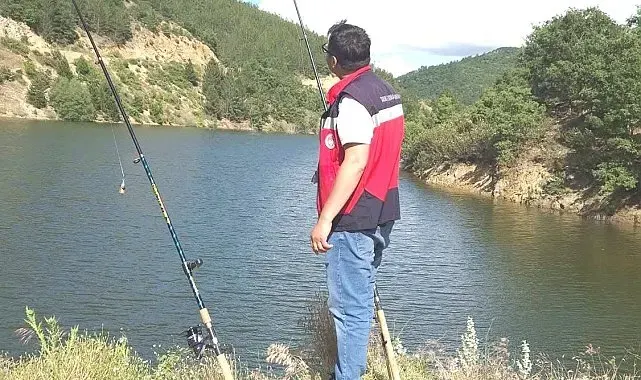 Hisarcık'ta avcılık faaliyetleri denetlendi