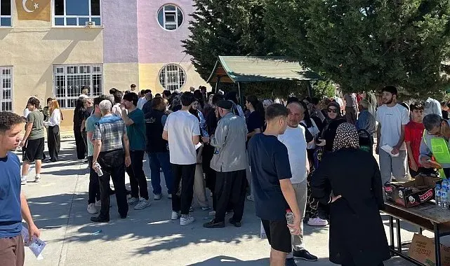 Besni'de YKS heyecanı başladı