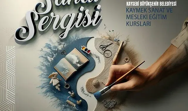 KAYMEK'ten bin 200'ü aşkın eserden oluşan yıl sonu sergisi