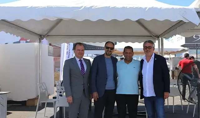 Denizlili mermerciler, Afyonkarahisar Blok Mermer Fuarında yerini aldı