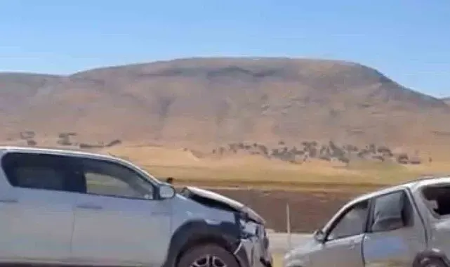 Siirt'te trafik kazası: Araçlarda maddi hasar oluştu