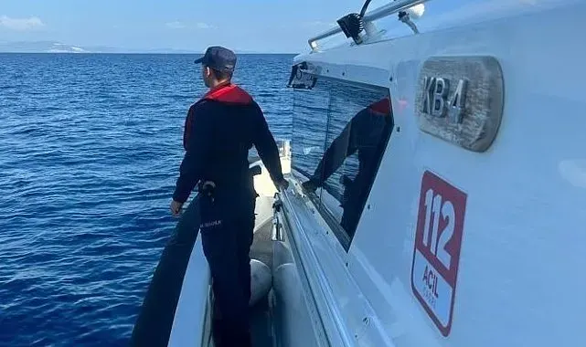 Kayalık alanda mahsur kalan şahıs kurtarıldı