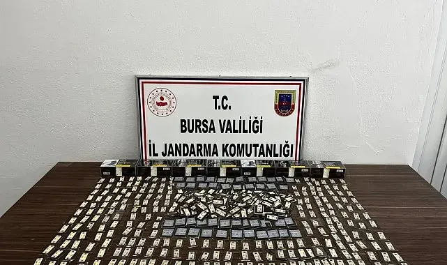 Bursa'da kaçak tütün operasyonu: 6 gözaltı