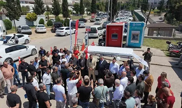 Hastaların 300 metrelik zorlu yoluna İskenderun Belediyesi'nden ring araçlı çözüm