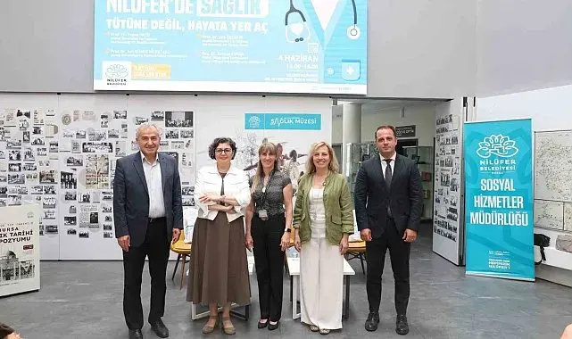 Nilüfer'de "Tütüne değil, hayata yer aç" söyleşisi
