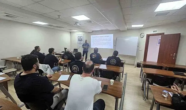 İtfaiye personeline patlamadan korunma eğitimi