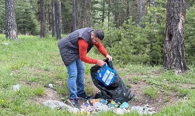 Sarıkamış'ta çevre temizliği