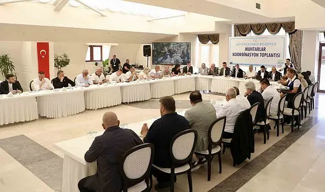 24 mahallenin talepleri koordinasyon toplantısında ele alındı