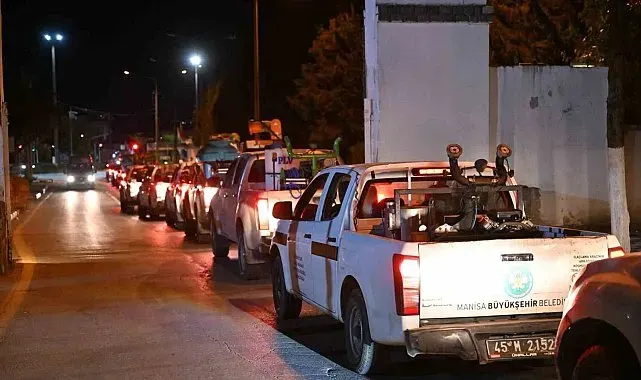 Manisa'da sivrisineğe karşı 724 seferberlik