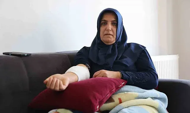 Köpek saldırısına uğrayıp yaralanan kadın o anları anlattı