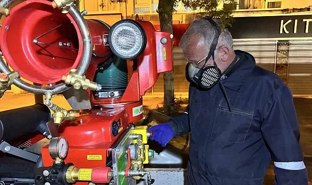 Kayseri'de ilaçlama çalışmaları aralıksız sürüyor