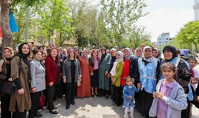 Fatma şahin, 25 Aralık mahallesi sakinleriyle bayramlaştı