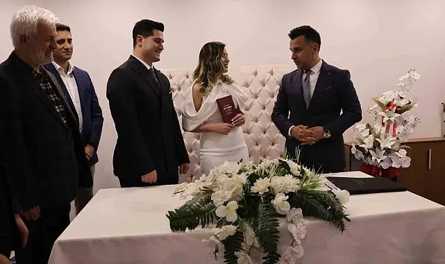 Milli Aile Haftası'nda anlamlı nikâh