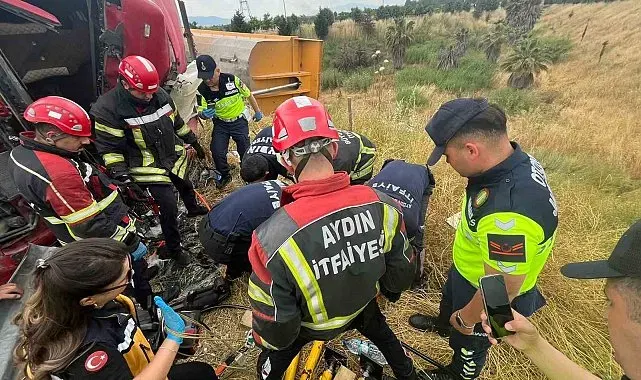 Aydın'da trafik kazası: 1 ölü