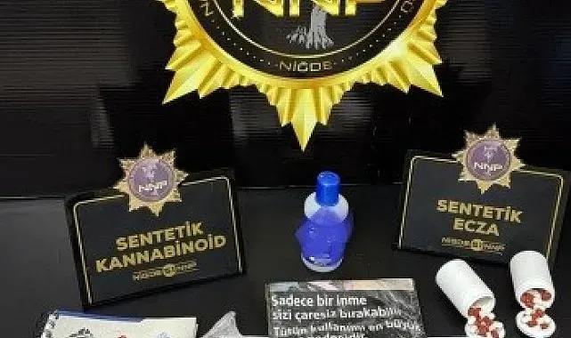 Niğde'de narkotik operasyonu: 3 şüpheli tutuklandı