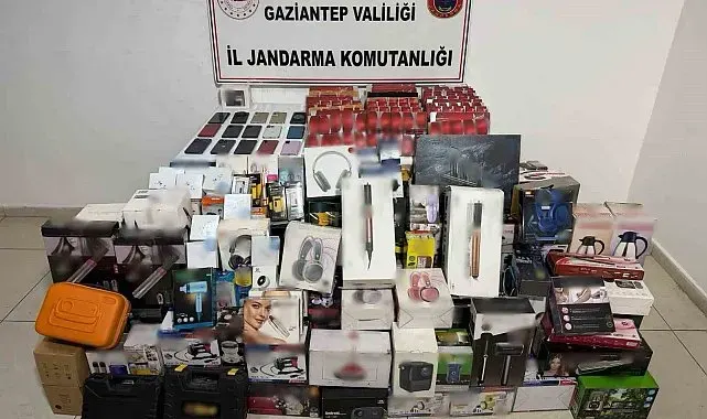 Gaziantep'te 1,2 milyon TL değerinde kaçak malzeme ele geçirildi: 1 gözaltı