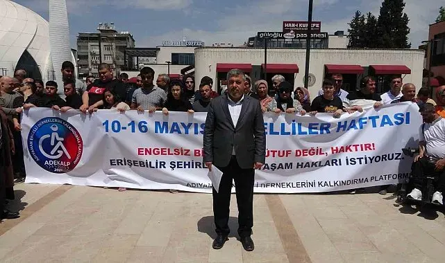 ADEKALP'ten, "Erişilebilir Bir Adıyaman İstiyoruz" açıklaması