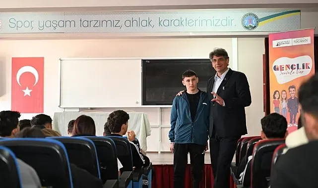 Başkan Kocaman gençlere kariyer tavsiyesi verdi